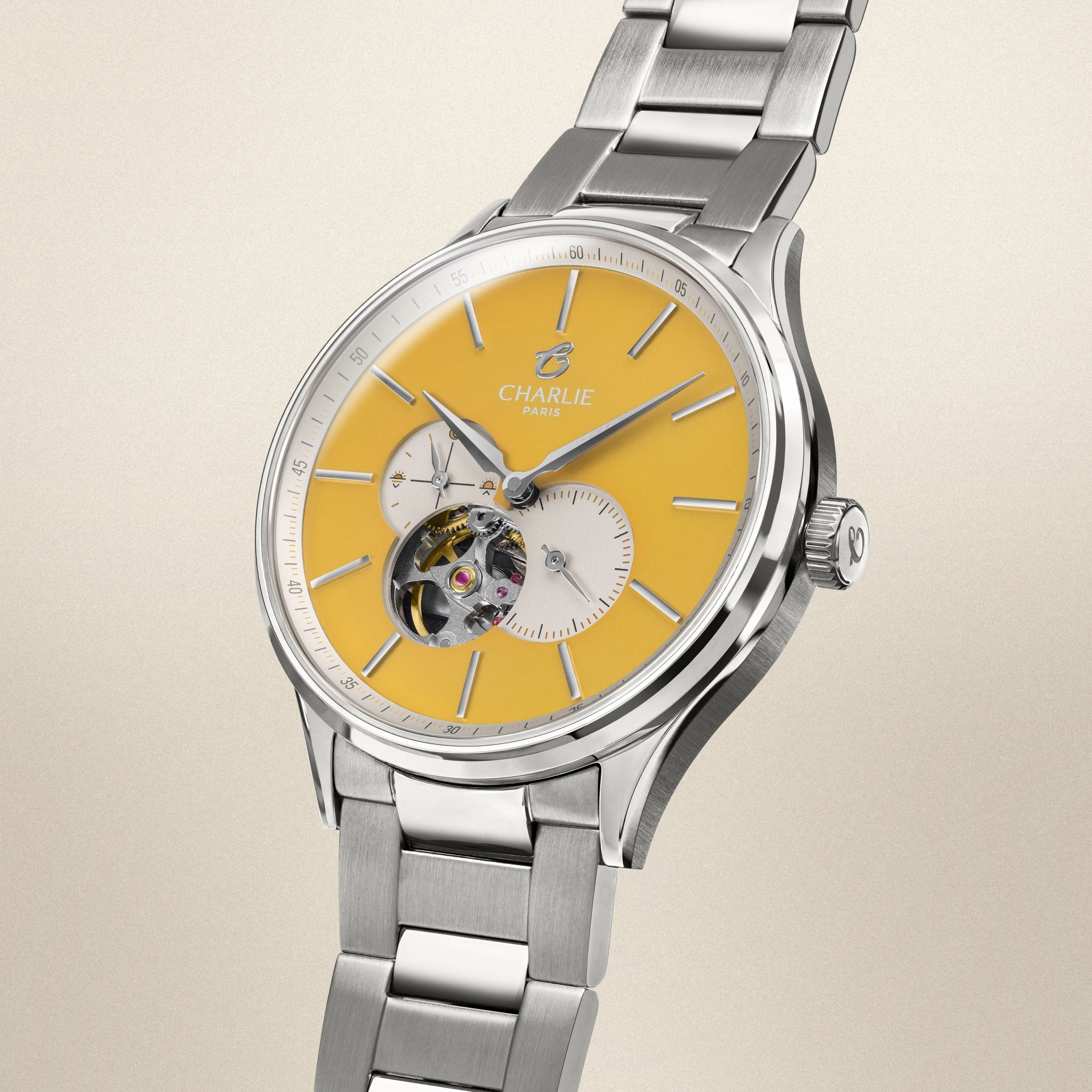 Charlie Paris INITIAL - Cœur Ouvert - Yellow Sunshine - Bilde 3