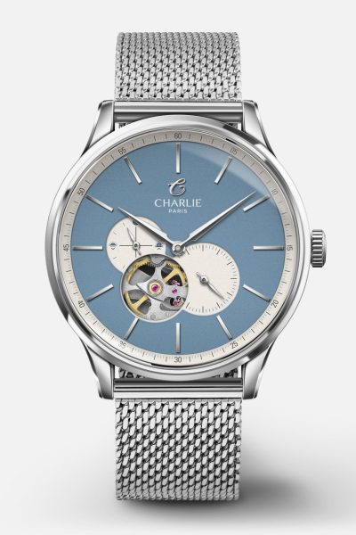 Charlie Paris INITIAL Cœur Ouvert Summer Blue