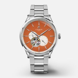 Charlie Paris INITIAL - Cœur Ouvert - Orange Sunset