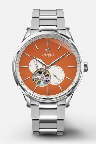 Charlie Paris INITIAL - Cœur Ouvert - Orange Sunset