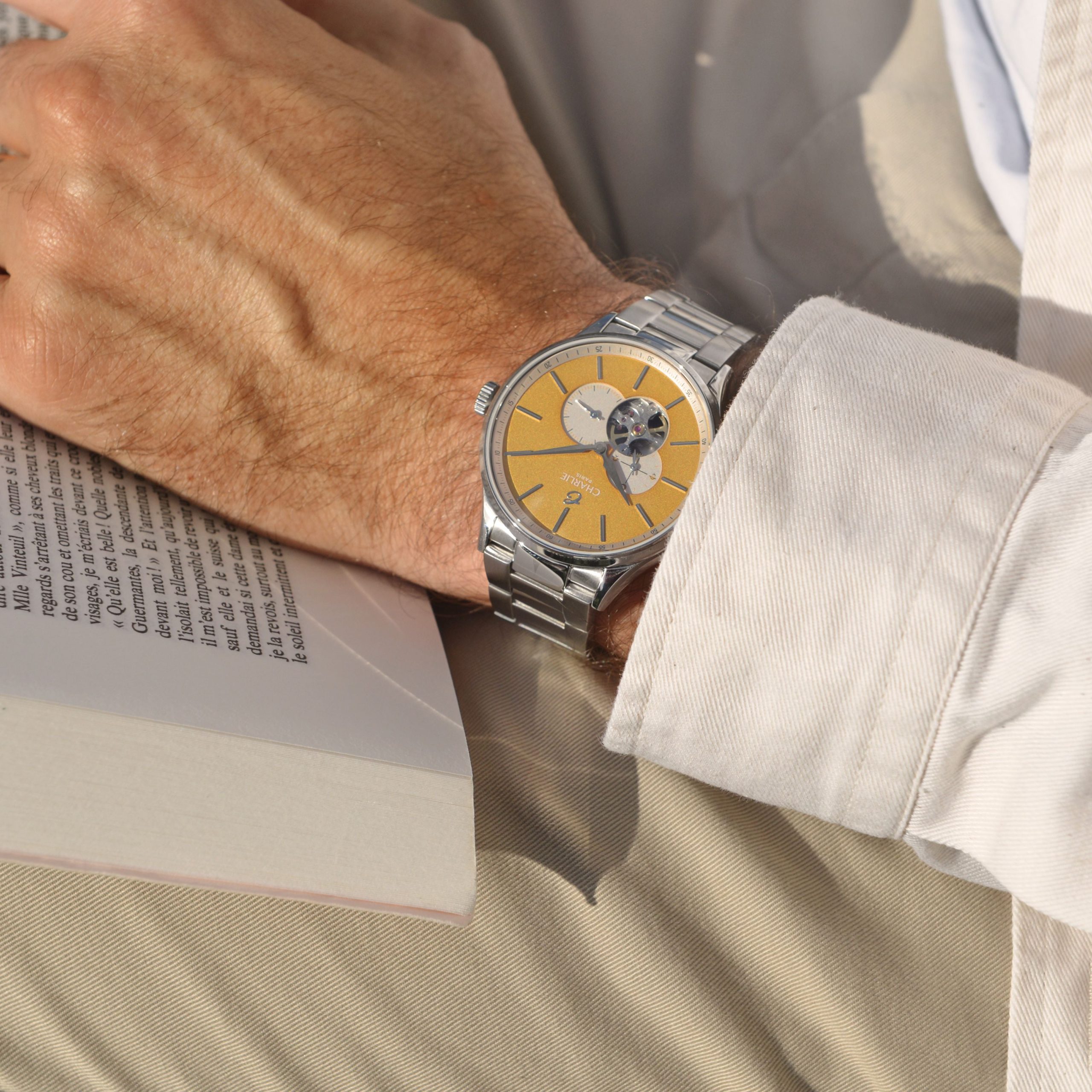 Charlie Paris INITIAL - Cœur Ouvert - Yellow Sunshine - Bilde 2