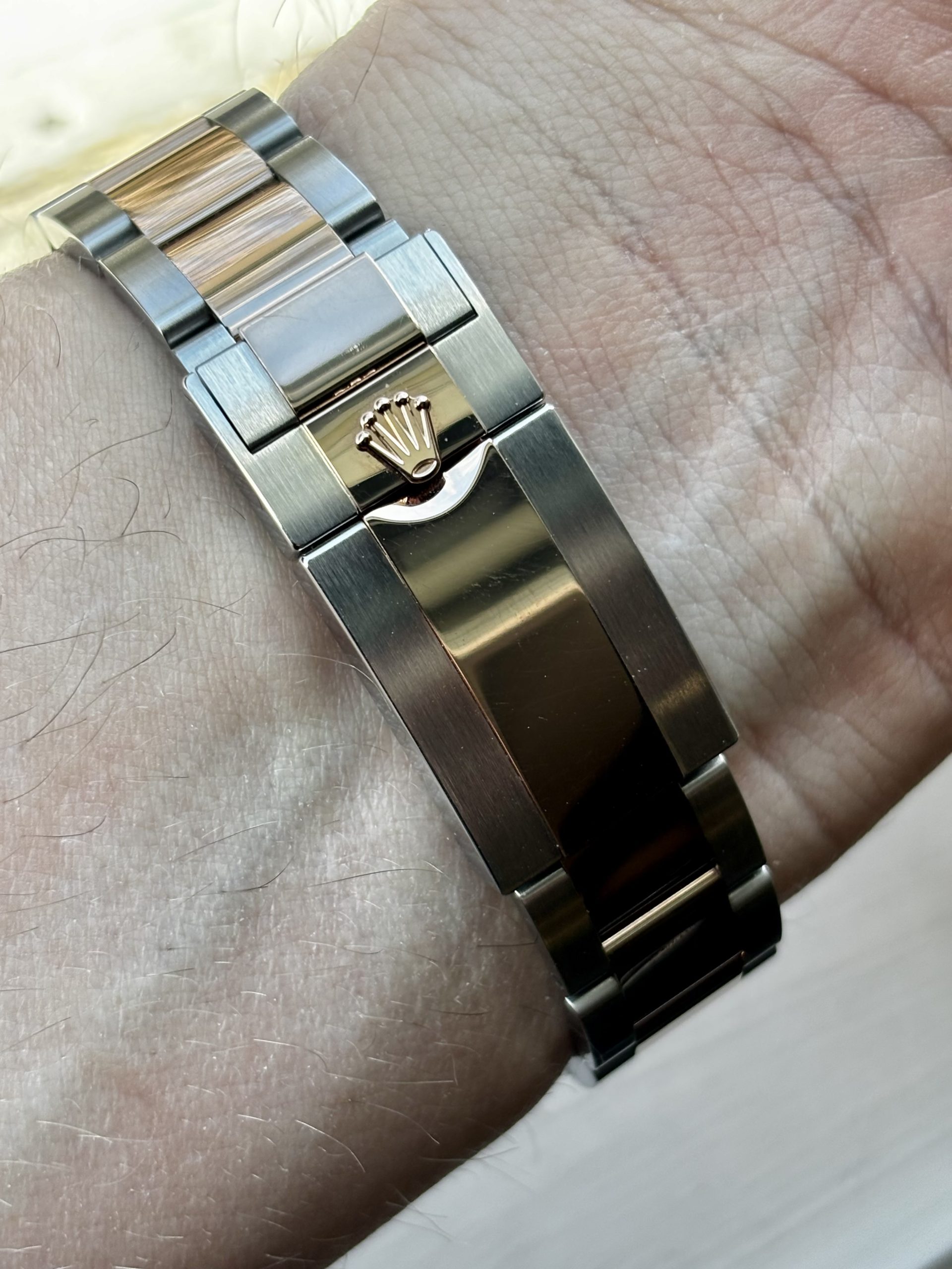 Rolex Yacht-Master 40 – 2025 modell – Everose (rosegull) – Som ny - Bilde 11