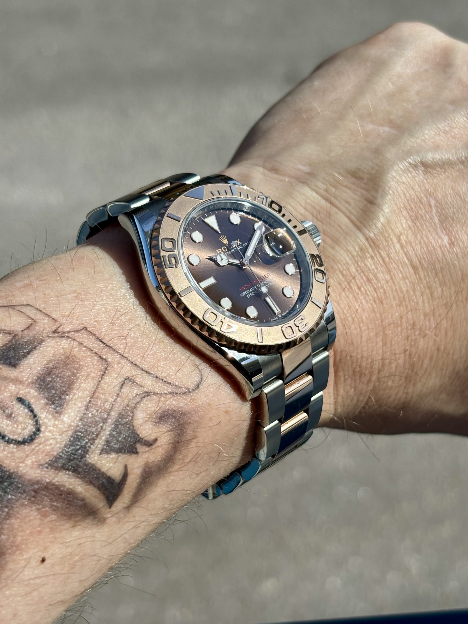 Rolex Yacht-Master 40 – 2025 modell – Everose (rosegull) – Som ny - Bilde 12