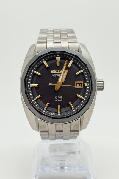 Seiko Astron GPS Solar – Sort/Stål 39mm (Ref. SSJ011J1)