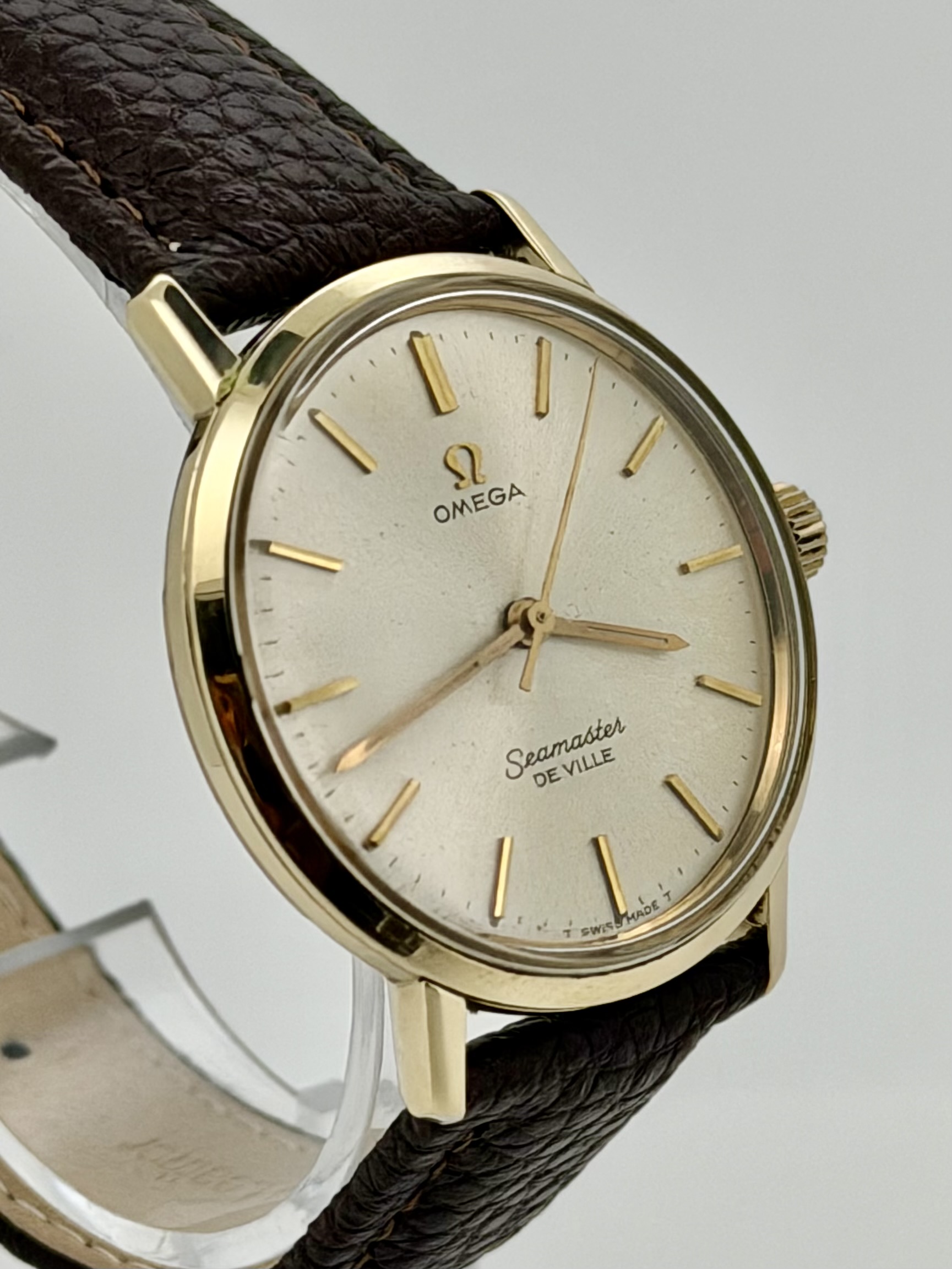 Omega Seamaster De Ville – eksklusiv 60-tallsklassiker i 14 karat gull - Bilde 2