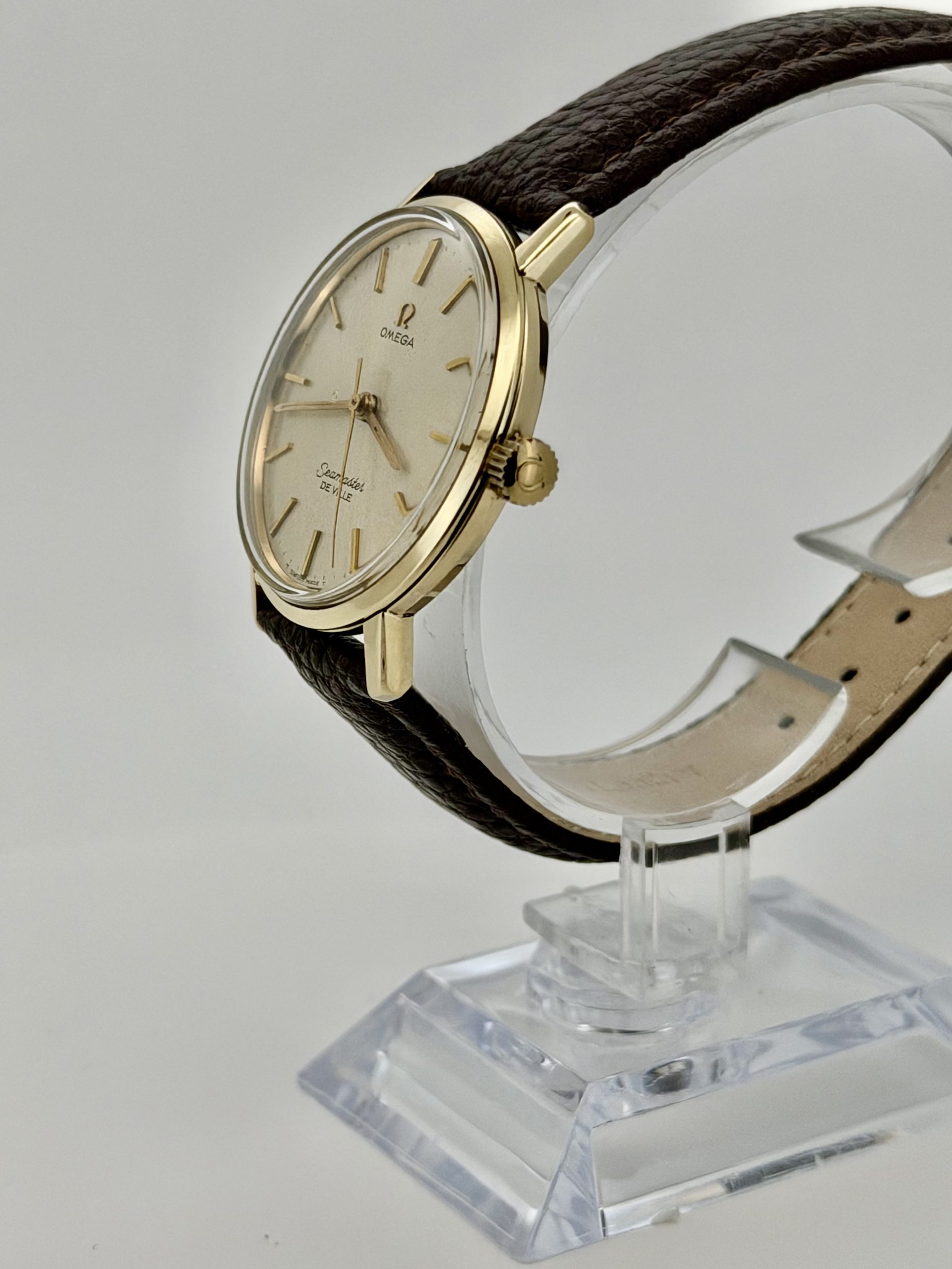 Omega Seamaster De Ville – eksklusiv 60-tallsklassiker i 14 karat gull - Bilde 9