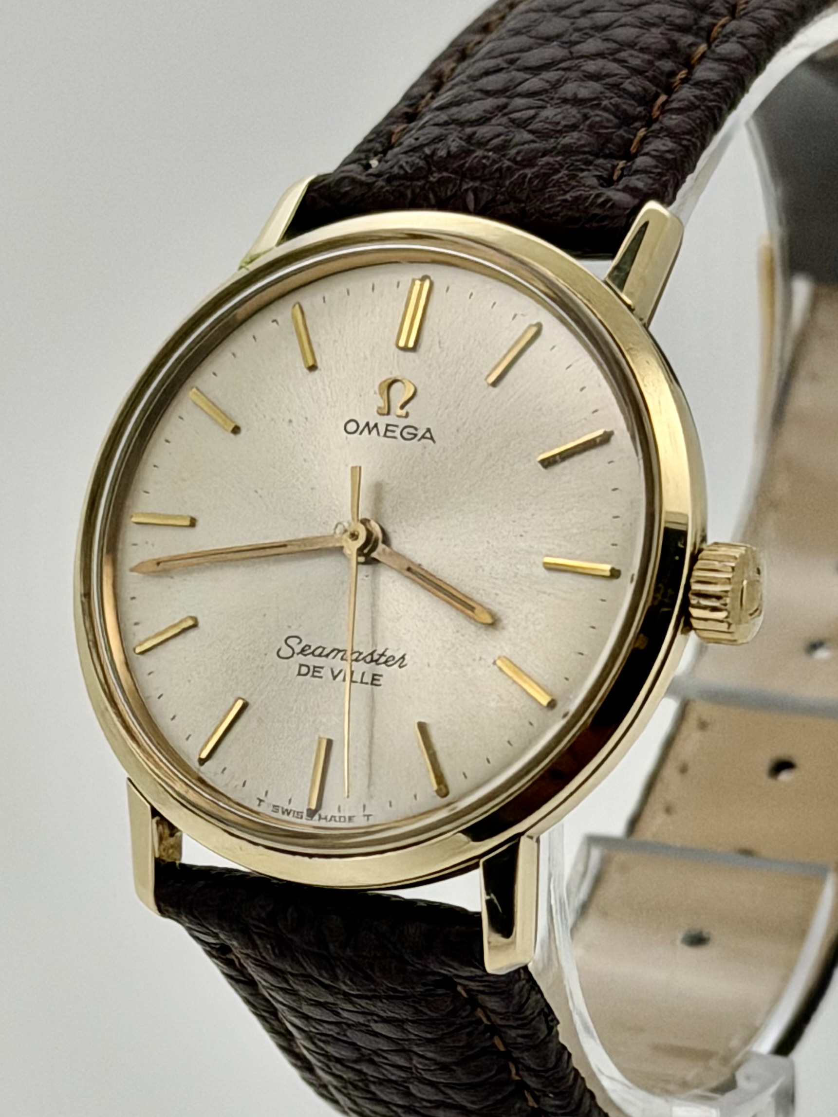 Omega Seamaster De Ville – eksklusiv 60-tallsklassiker i 14 karat gull - Bilde 10