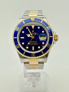 Rolex Submariner Date 16613LB “Bluesy” Komplett! Service!