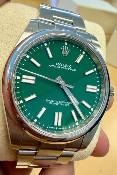 Rolex Oyster Perpetual 41 – Ref. 124300 – 2022 modell - Norsk AD