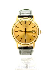 Omega Genève Automatic - 1974 mod – Klassisk vintage Omega med nydelig gullskive