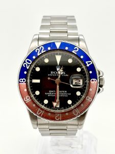 Samlerobjekt - Rolex GMT - Master 16750 “Pepsi” – 1981