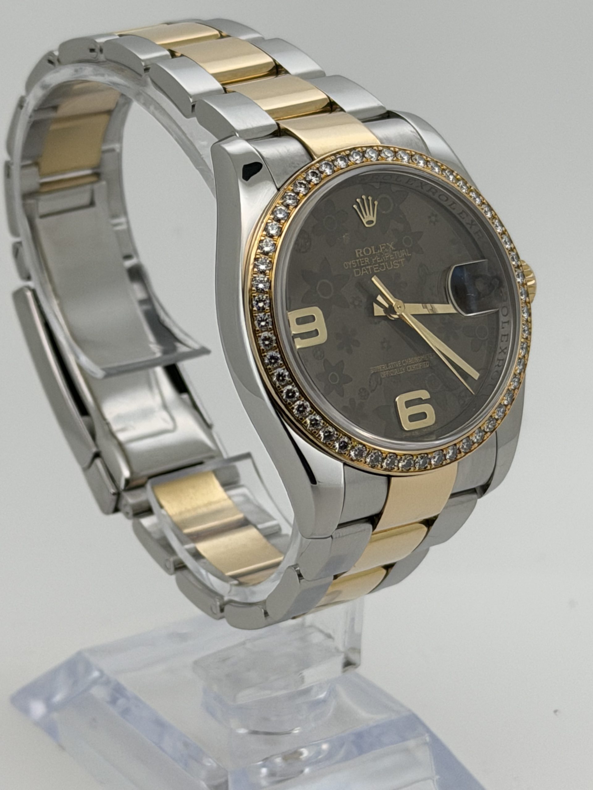Rolex Datejust 36 Ref. 116243 Floral Dial 2010 - Bilde 2