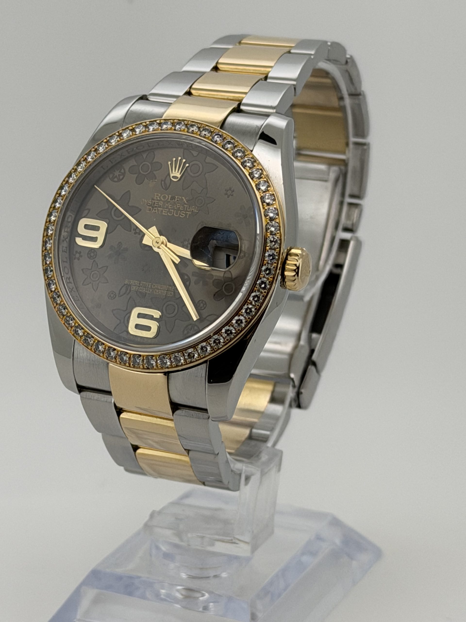 Rolex Datejust 36 Ref. 116243 Floral Dial 2010 - Bilde 10