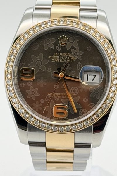 Rolex Datejust 36 Ref. 116243 Floral Dial 2010