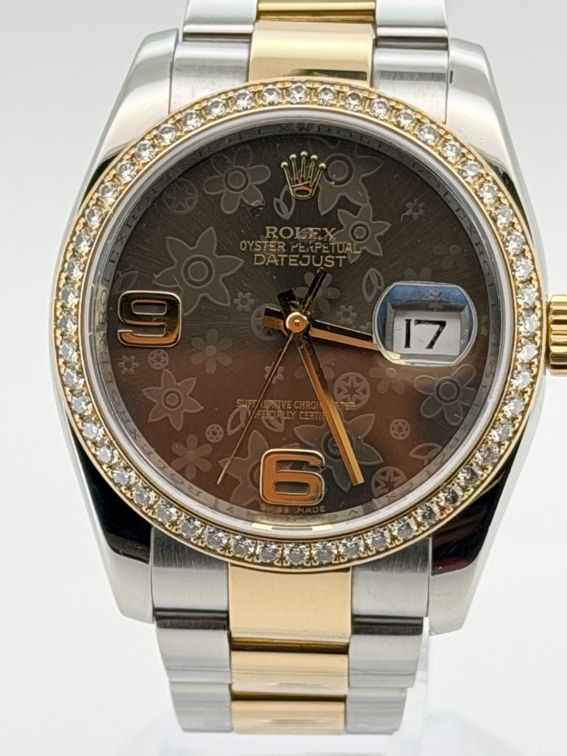 Rolex Datejust 36 Ref. 116243 Floral Dial 2010