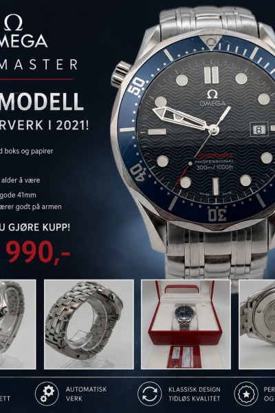 Omega Seamaster Professional Diver 300M – 41 mm