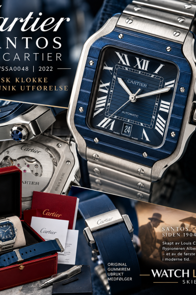 Cartier Santos de Cartier Large – WSSA0048 – 2022 – Full Set