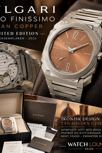Bulgari Octo Finissimo Tuscan Copper – Limited Edition 50 stk. – 2023