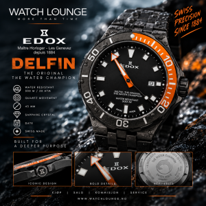 Edox Delfin The Original – Diver Date 300M