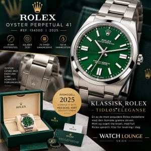 Rolex Oyster Perpetual 41 – Ref. 134300 – 2025