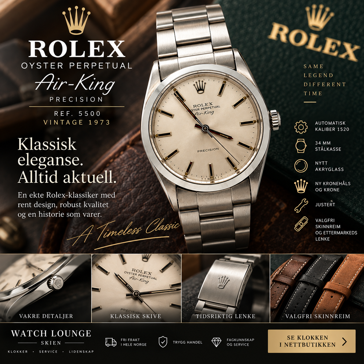 Rolex Oyster Perpetual Air-King Precision – 5500
