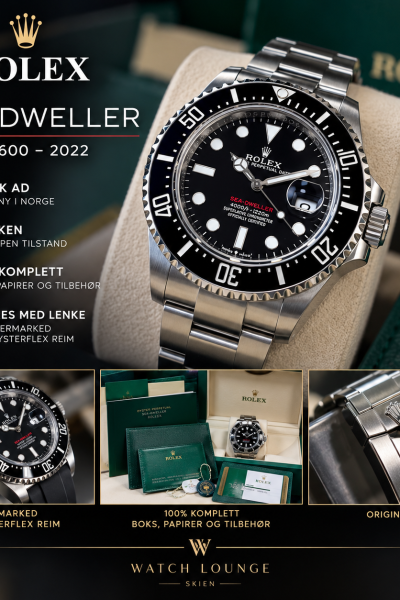 Rolex Sea-Dweller 126600 – 2022 – «Single Red»