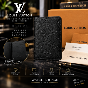 Louis Vuitton Monogram Shadow Card Holder – Ref. M61695