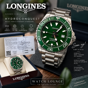 Ny Longines HydroConquest 42 mm – Green