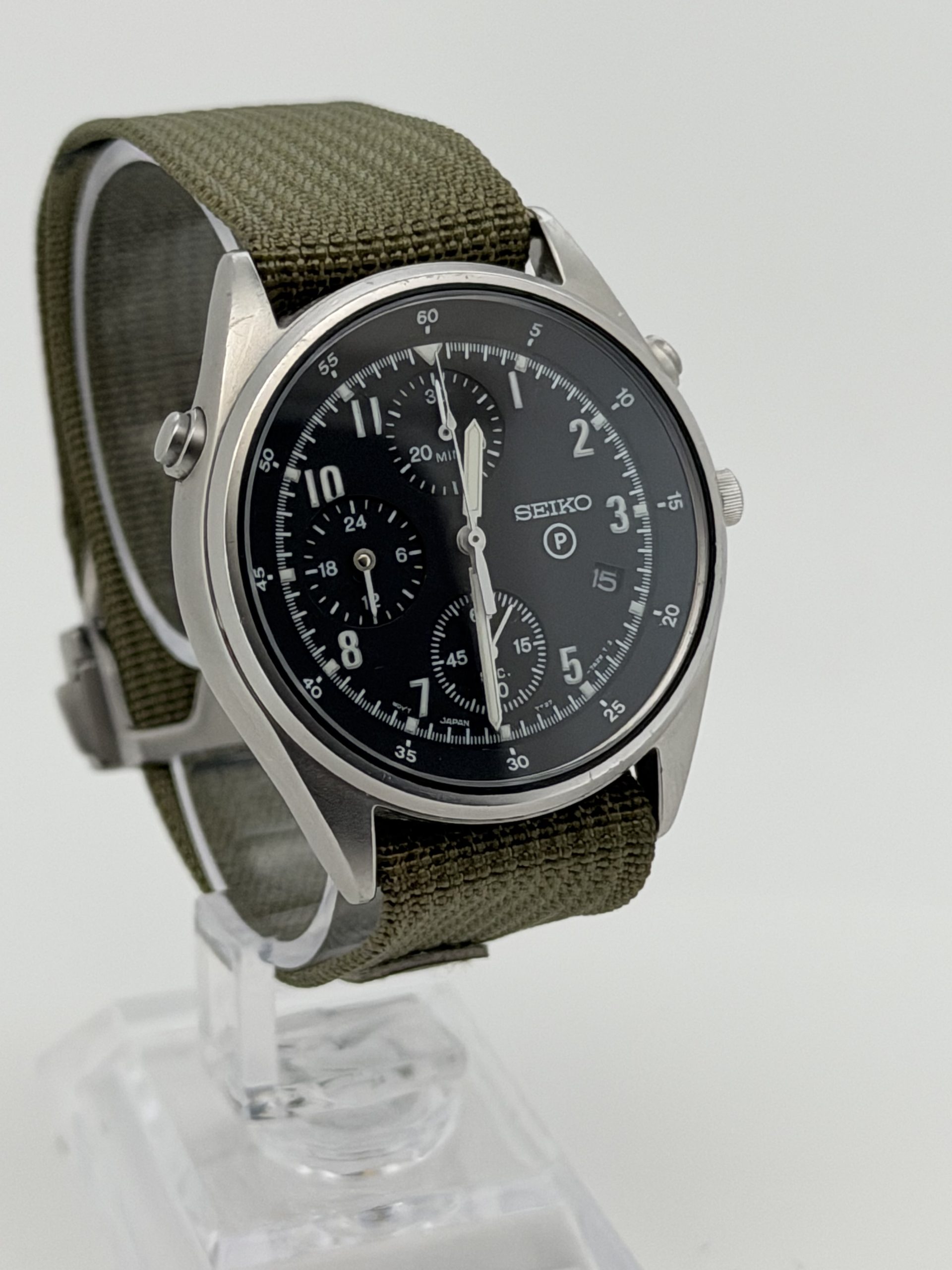 SEIKO GEN 2 7T27-7A20 RAF Military Issued Chronograph – 1996 - Bilde 5
