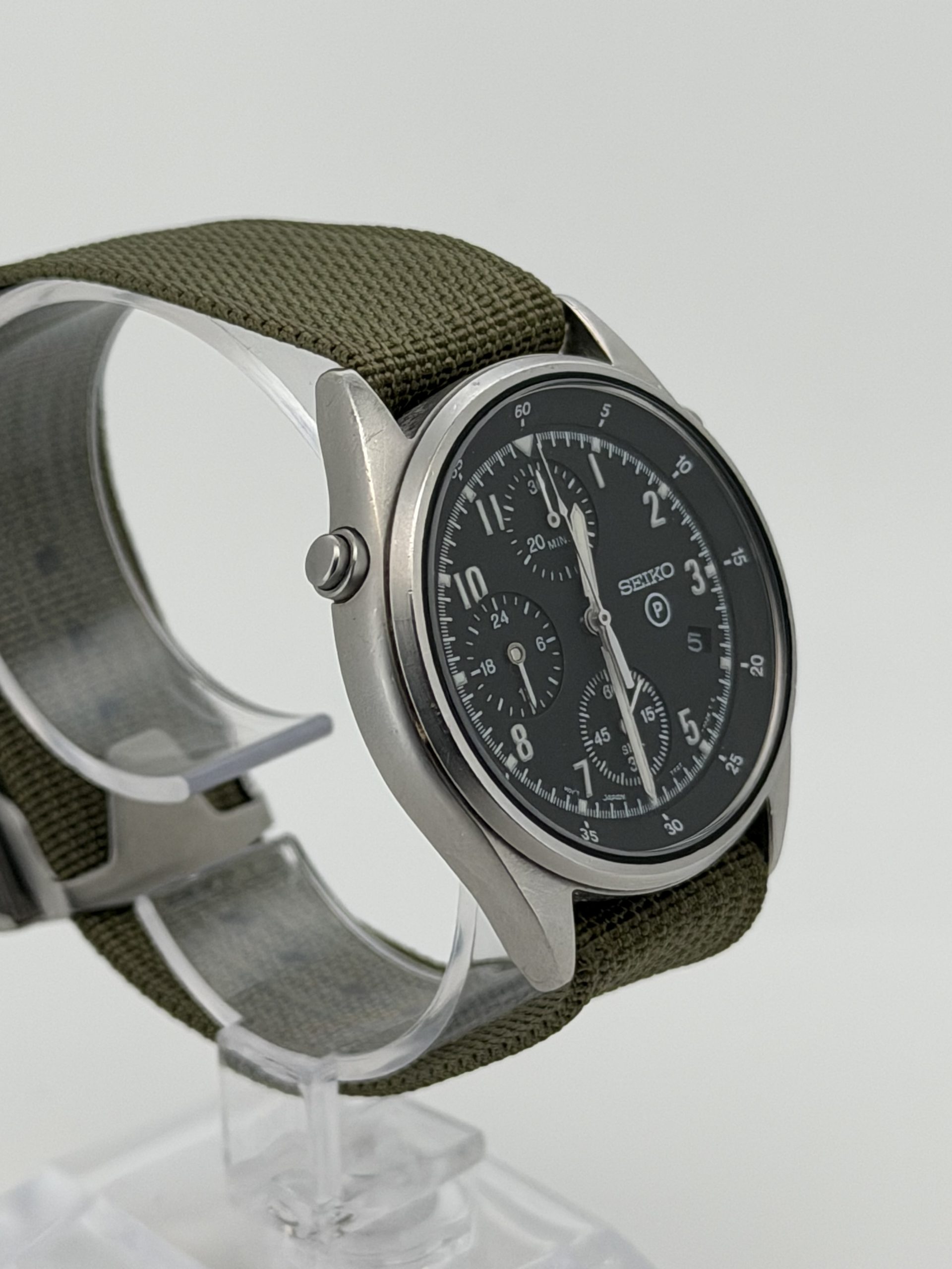SEIKO GEN 2 7T27-7A20 RAF Military Issued Chronograph – 1996 - Bilde 6