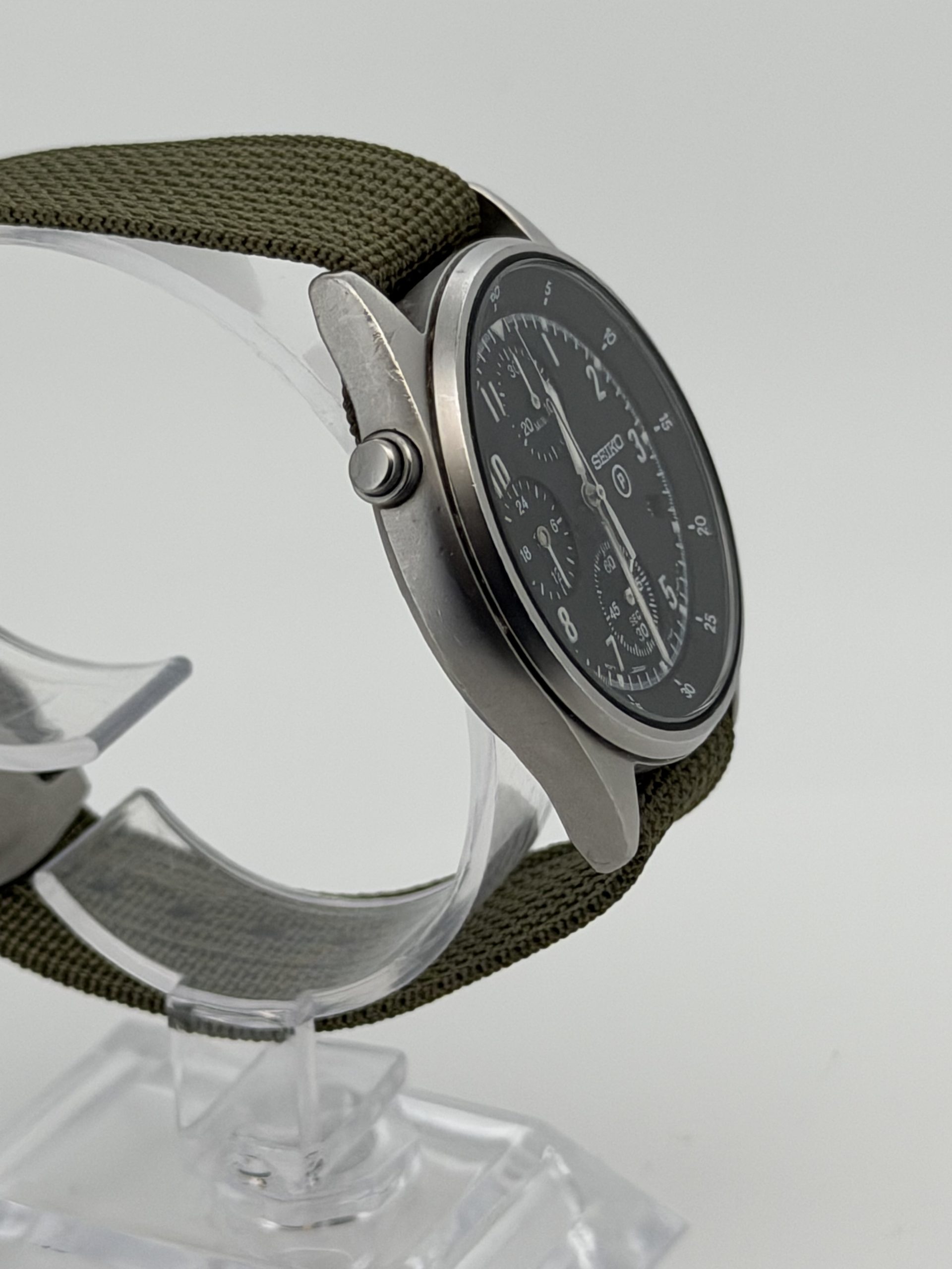 SEIKO GEN 2 7T27-7A20 RAF Military Issued Chronograph – 1996 - Bilde 7