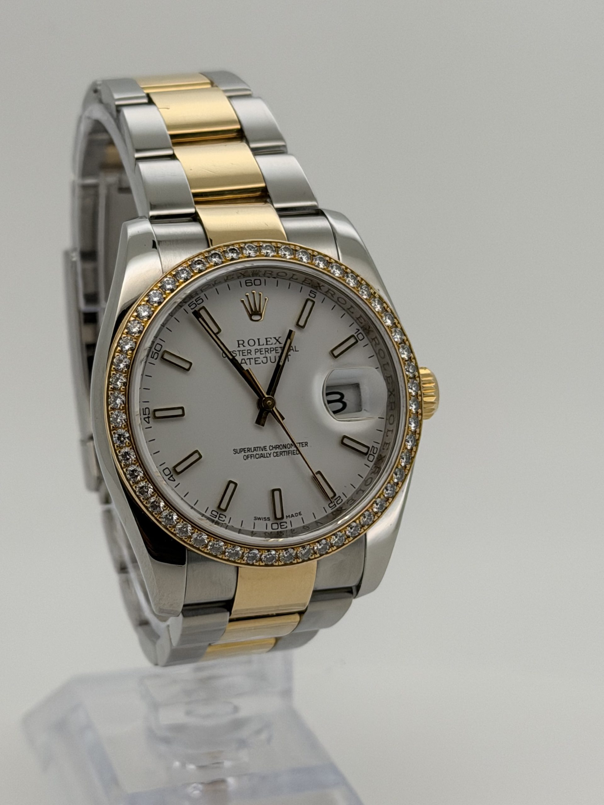 Rolex Datejust 36 – Ref. 116247 – 2010 – Full Set – Diamond Bezel - Bilde 4