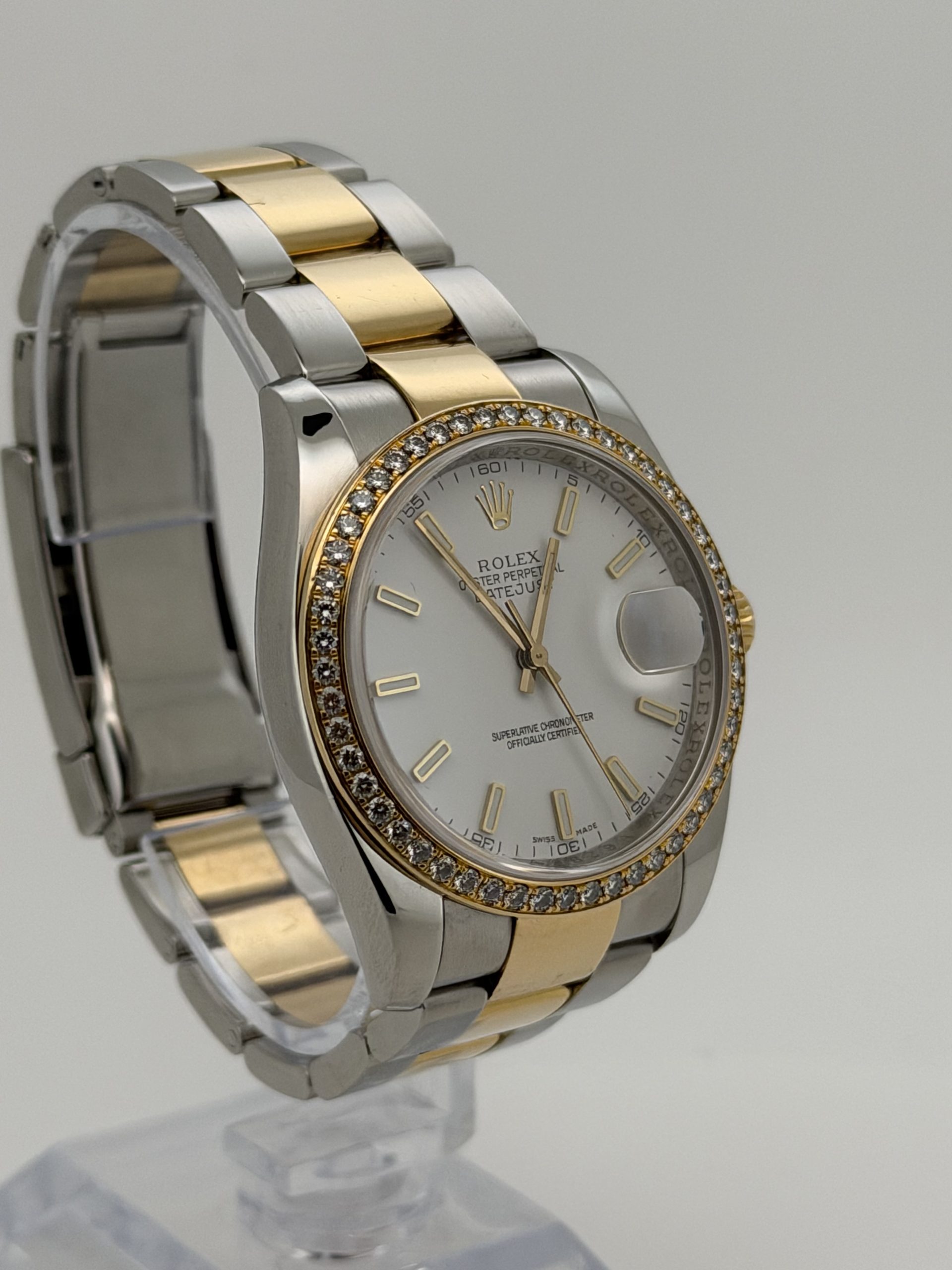 Rolex Datejust 36 – Ref. 116247 – 2010 – Full Set – Diamond Bezel - Bilde 5