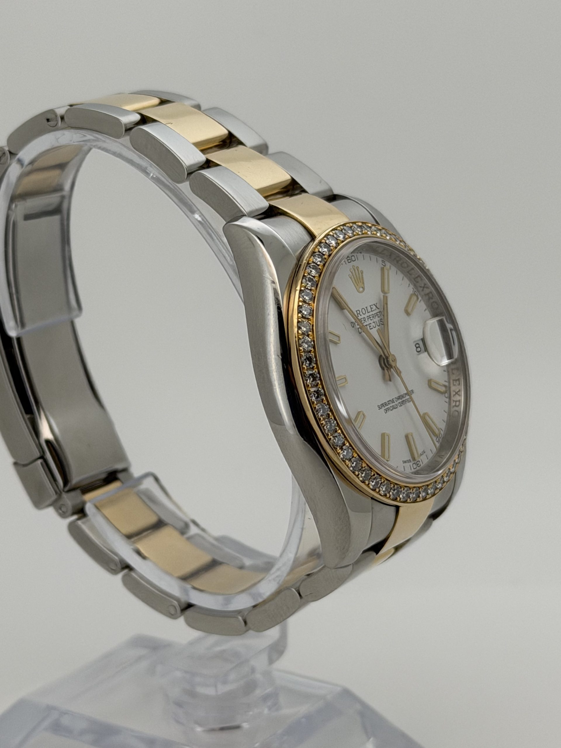Rolex Datejust 36 – Ref. 116247 – 2010 – Full Set – Diamond Bezel - Bilde 6