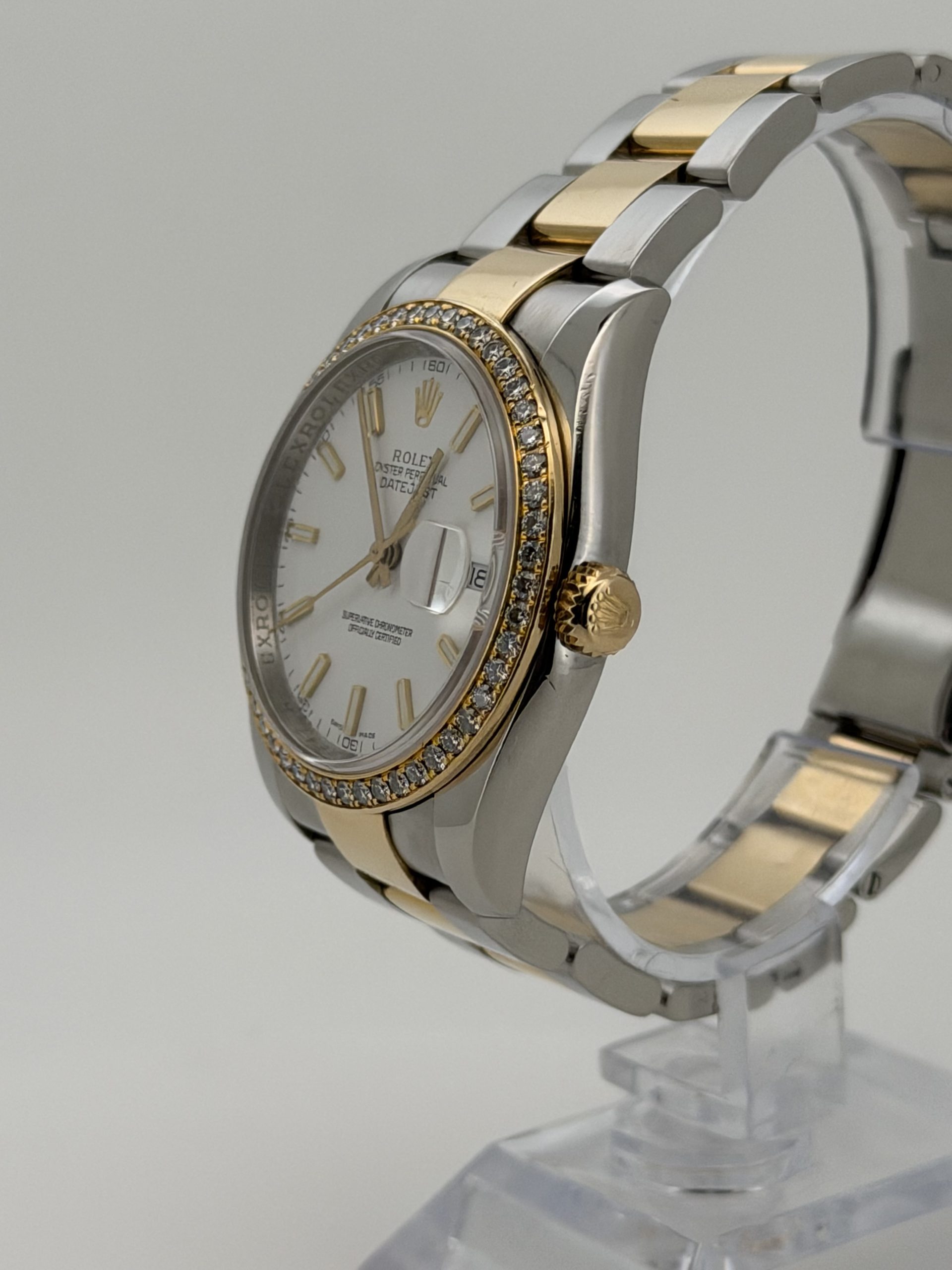 Rolex Datejust 36 – Ref. 116247 – 2010 – Full Set – Diamond Bezel - Bilde 16