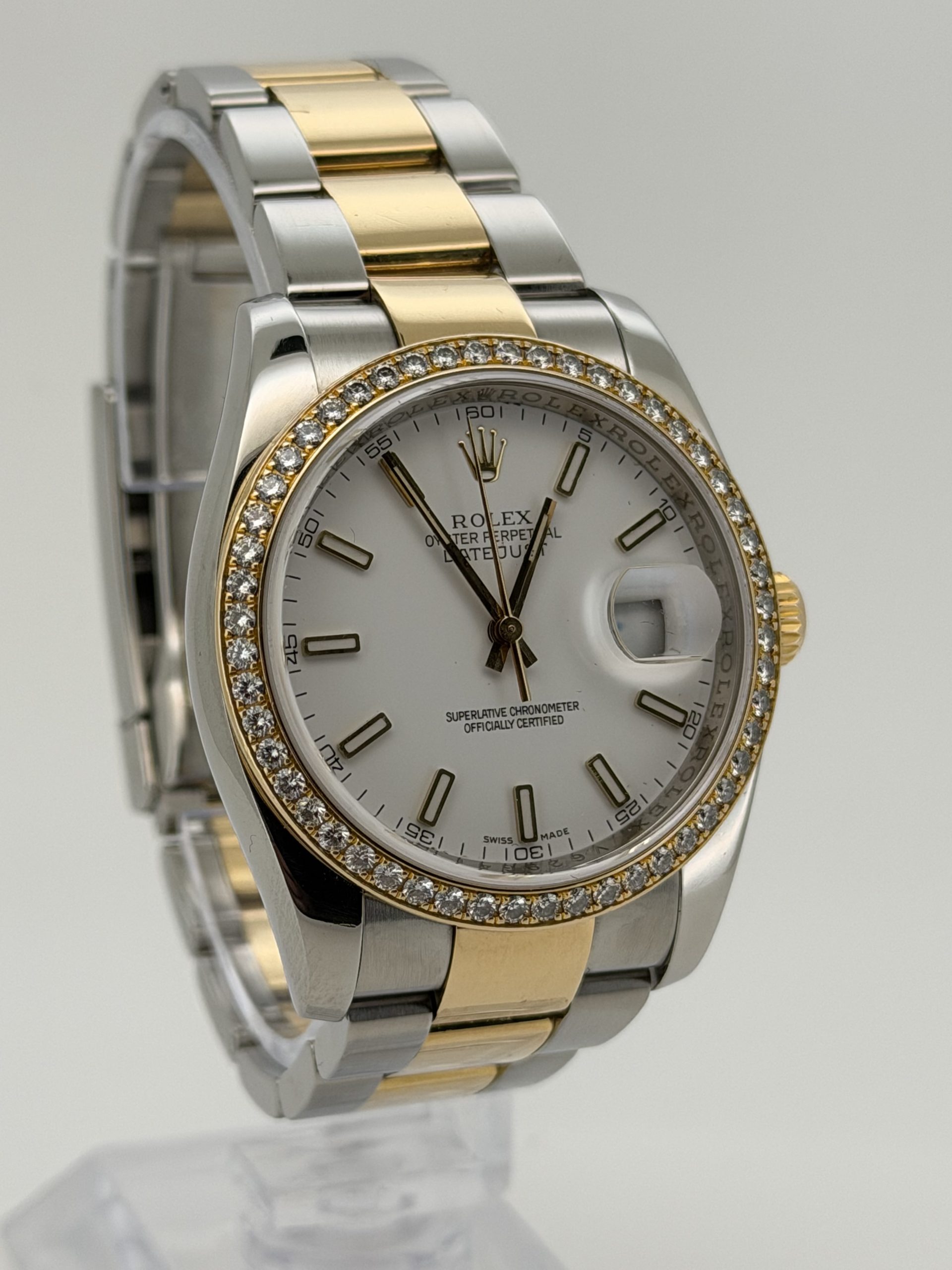 Rolex Datejust 36 – Ref. 116247 – 2010 – Full Set – Diamond Bezel - Bilde 19