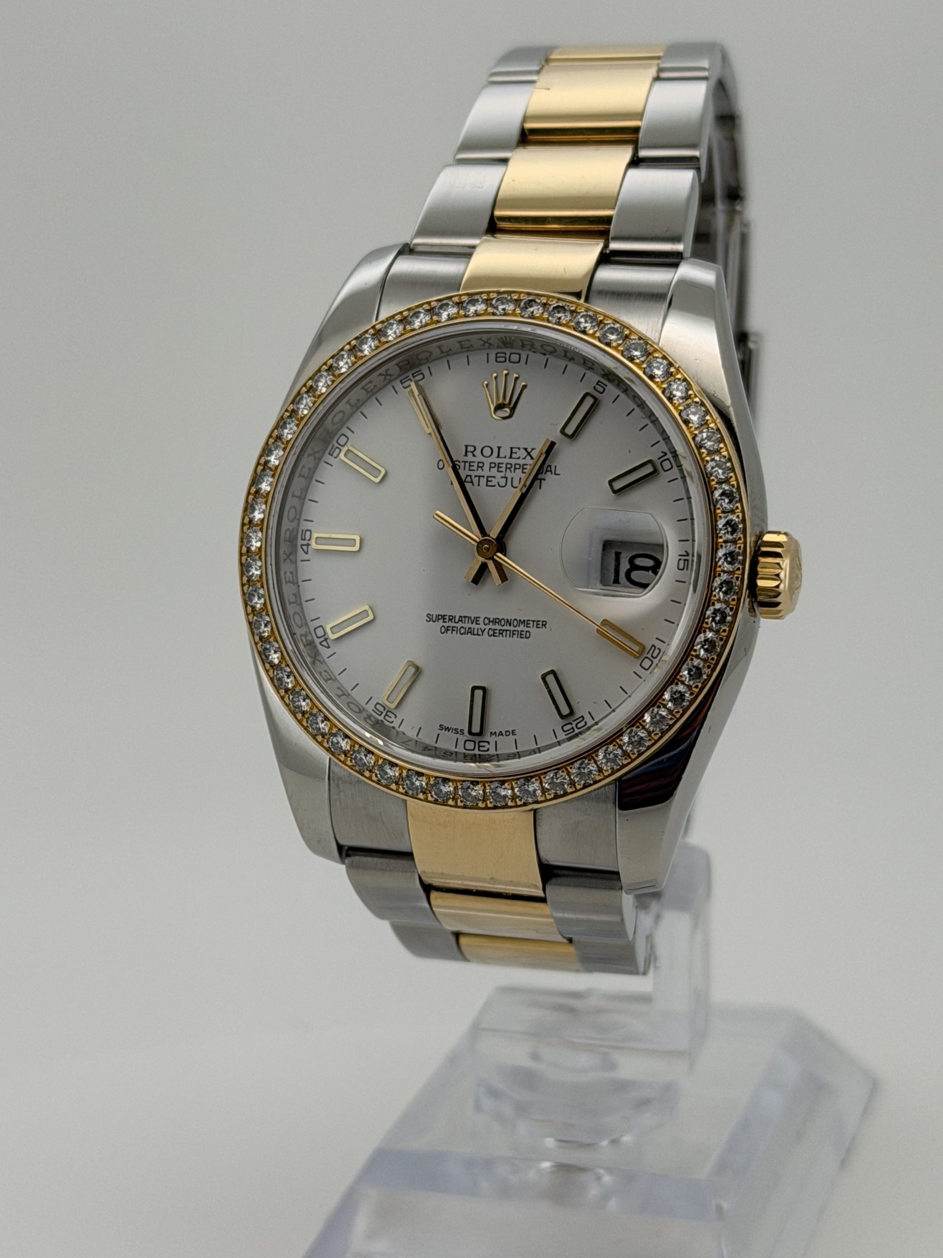 Rolex Datejust 36 – Ref. 116247 – 2010 – Full Set – Diamond Bezel - Bilde 20