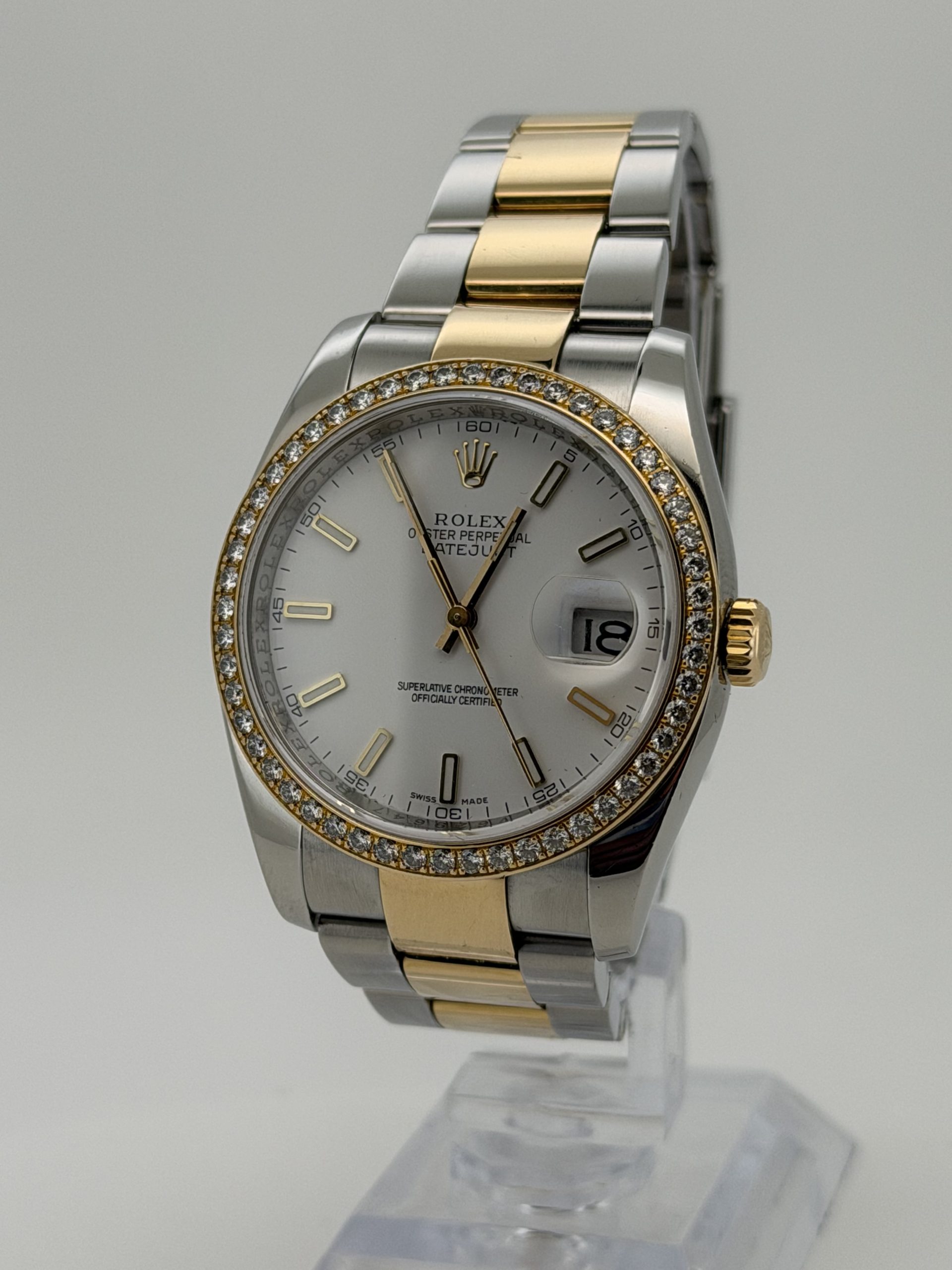 Rolex Datejust 36 – Ref. 116247 – 2010 – Full Set – Diamond Bezel - Bilde 22