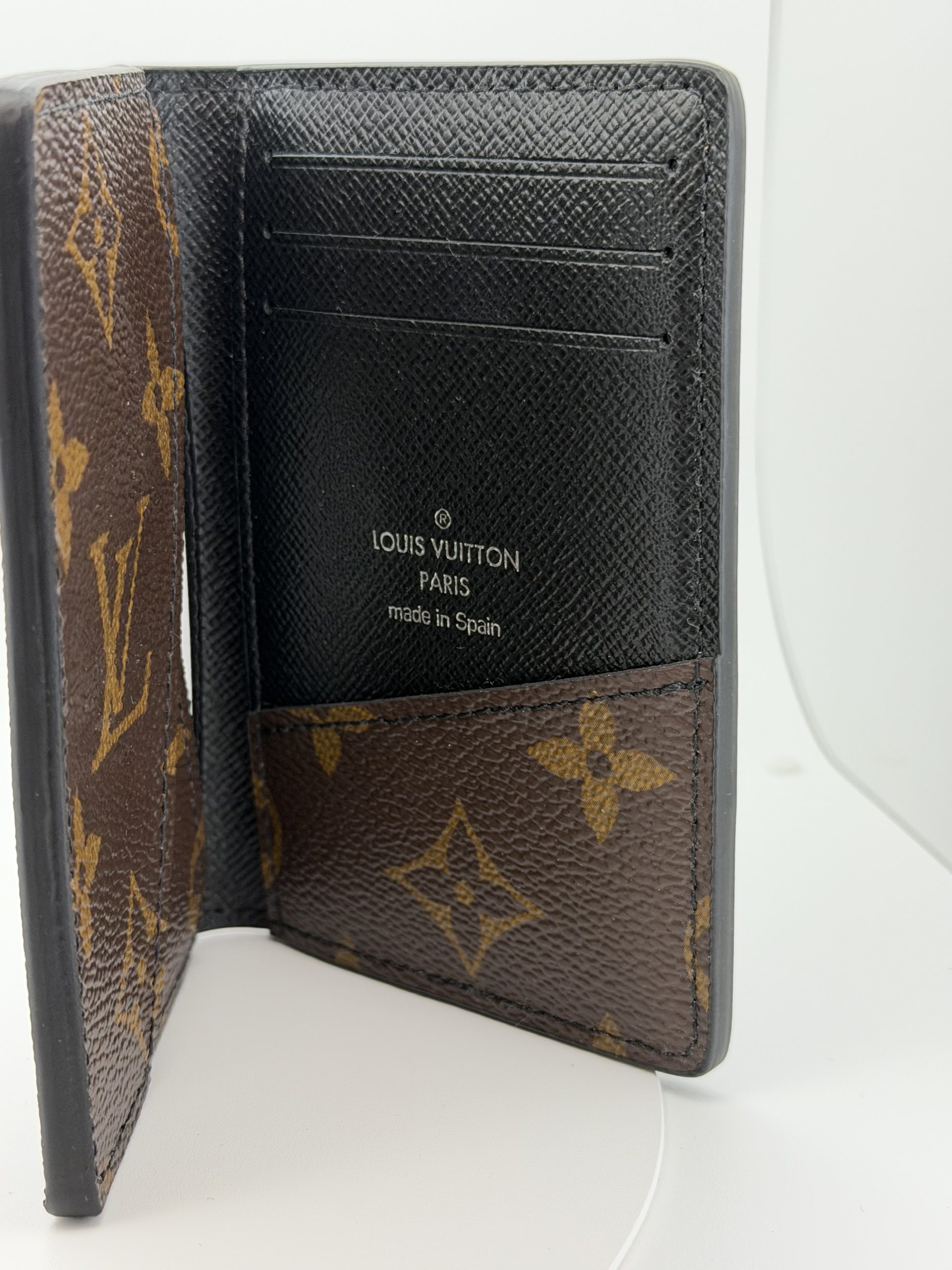 Louis Vuitton Pocket Organizer Monogram Macassar – Ref. M60111 - Bilde 6