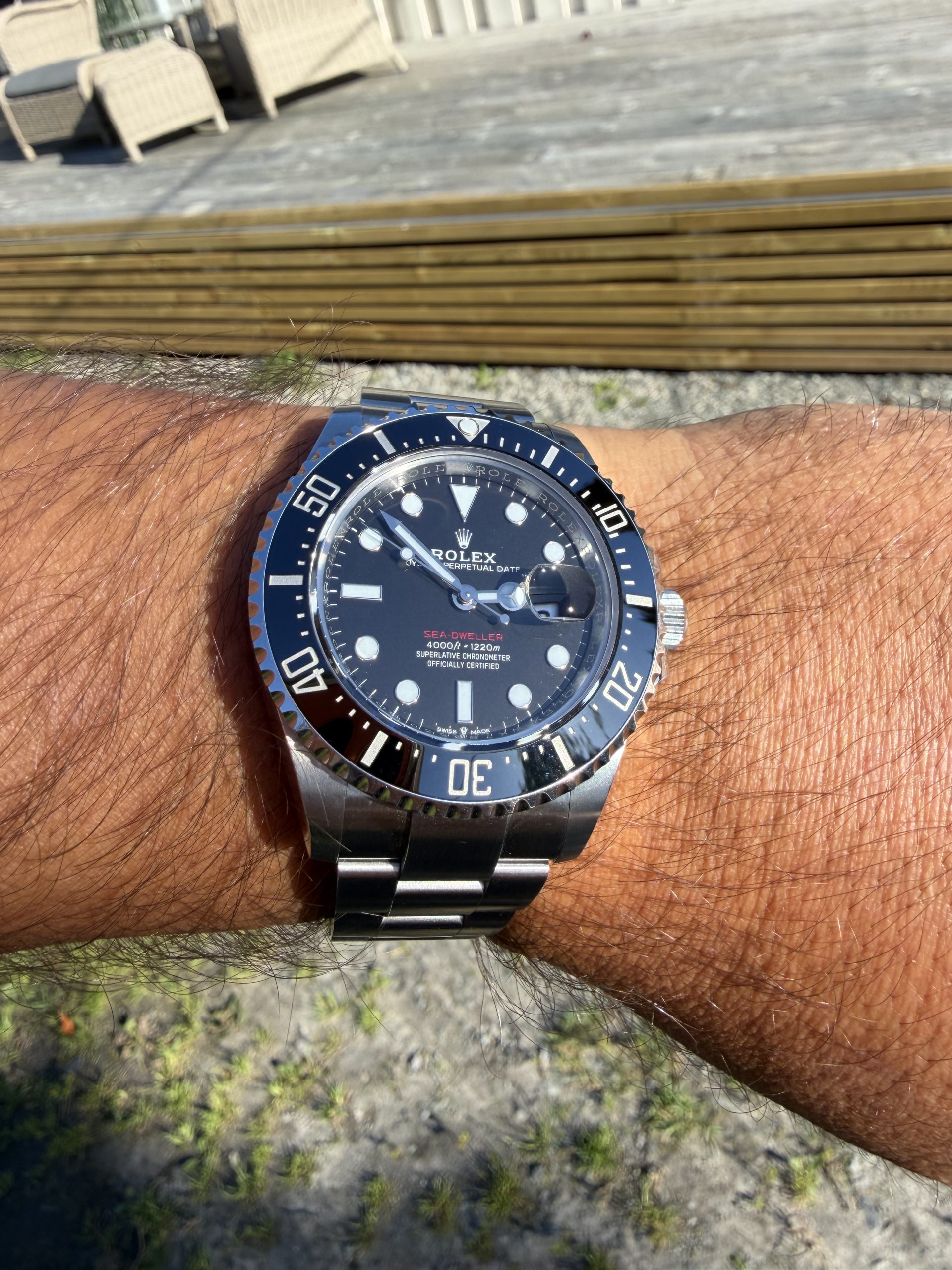 Rolex Sea-Dweller 126600 – 2022 – «Single Red» - Bilde 21