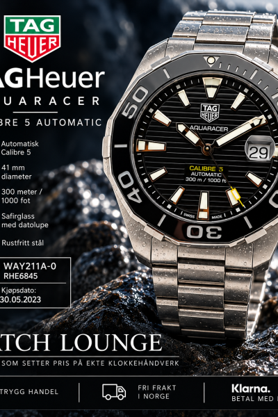 TAG Heuer Aquaracer Calibre 5 Automatic – WAY211A