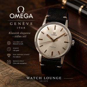 Omega Genève 1968 – Calibre 601 Klassisk vintage