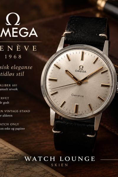 Omega Genève 1968 – Calibre 601 Klassisk vintage
