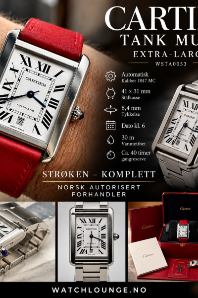 Cartier Tank Must Extra-Large WSTA0053