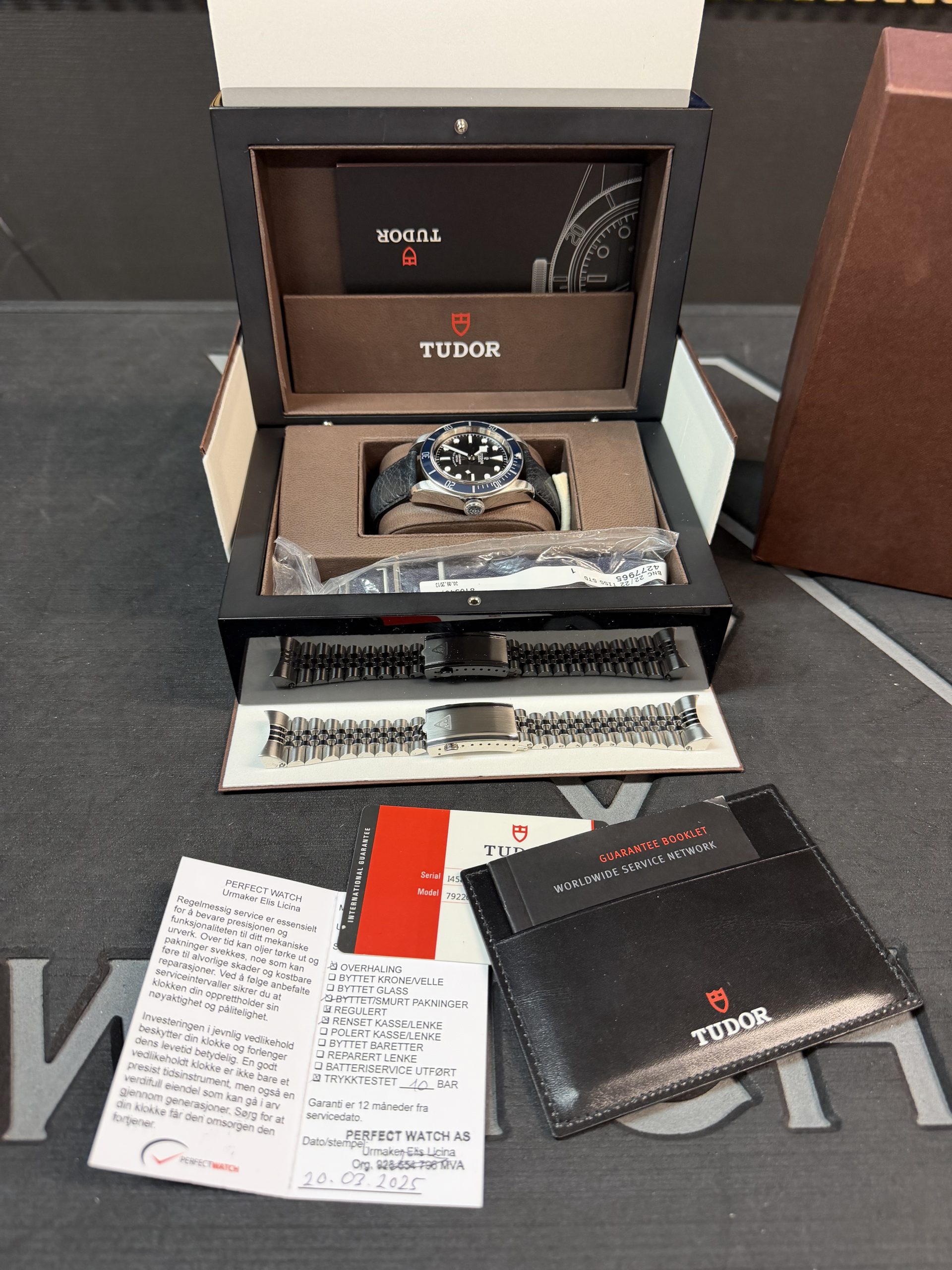 Tudor Heritage Black Bay «Smiley» – 2015 Nylig service - Bilde 22